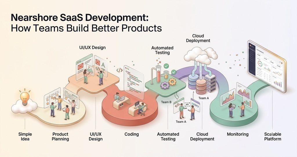 Nearshore SaaS Development: How Teams Build Better Products
