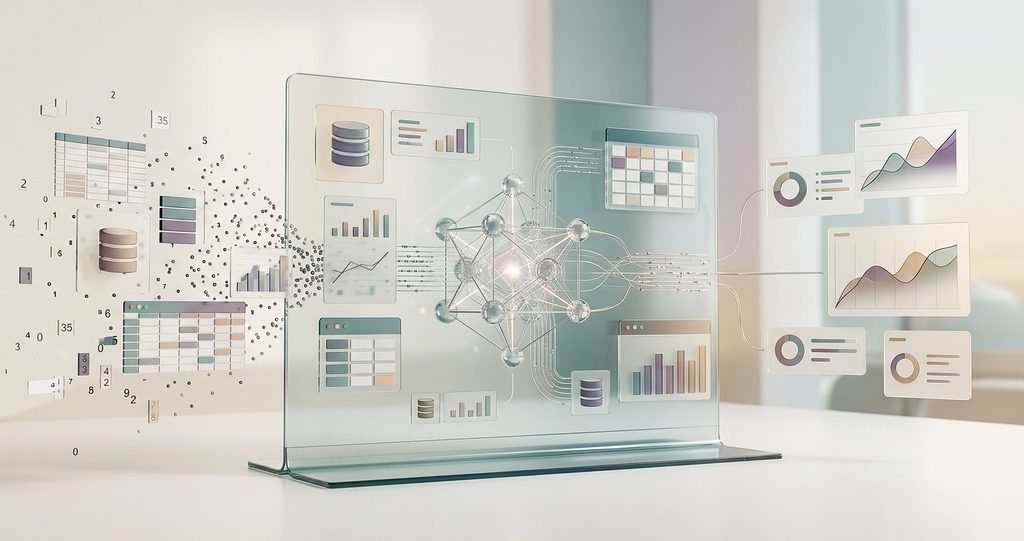 Automated data analyst using AI to transform raw business data into charts, insights, and actionable analysis